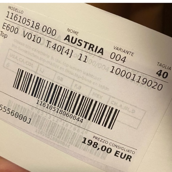 MAX MARA NWT
Austria cotton and gabardine nude/peach camisole in Sz 40 US 6 - Picture 9 of 12